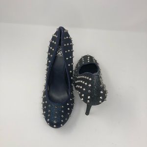 Speed Limit 98 Shoes - Blue Spike Heel Speed Limit 98 Shoes - Blue Spike Heel